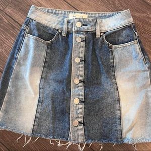 Pacsun Jean Skirt